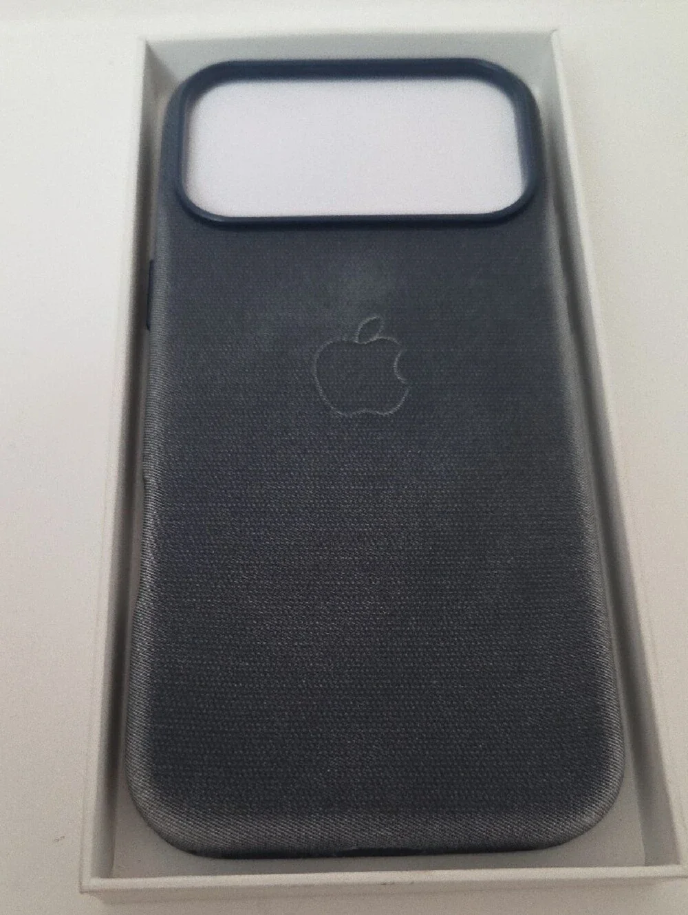 Apple TechWoven Case for iPhone 17 Pro Max - Navy Blue Weathered